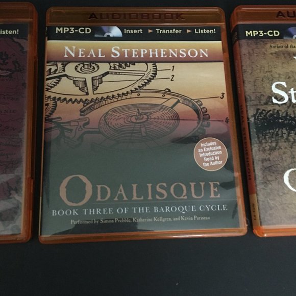Neal Stephenson Audiobooks, Set of 3 - Picture 6 of 11